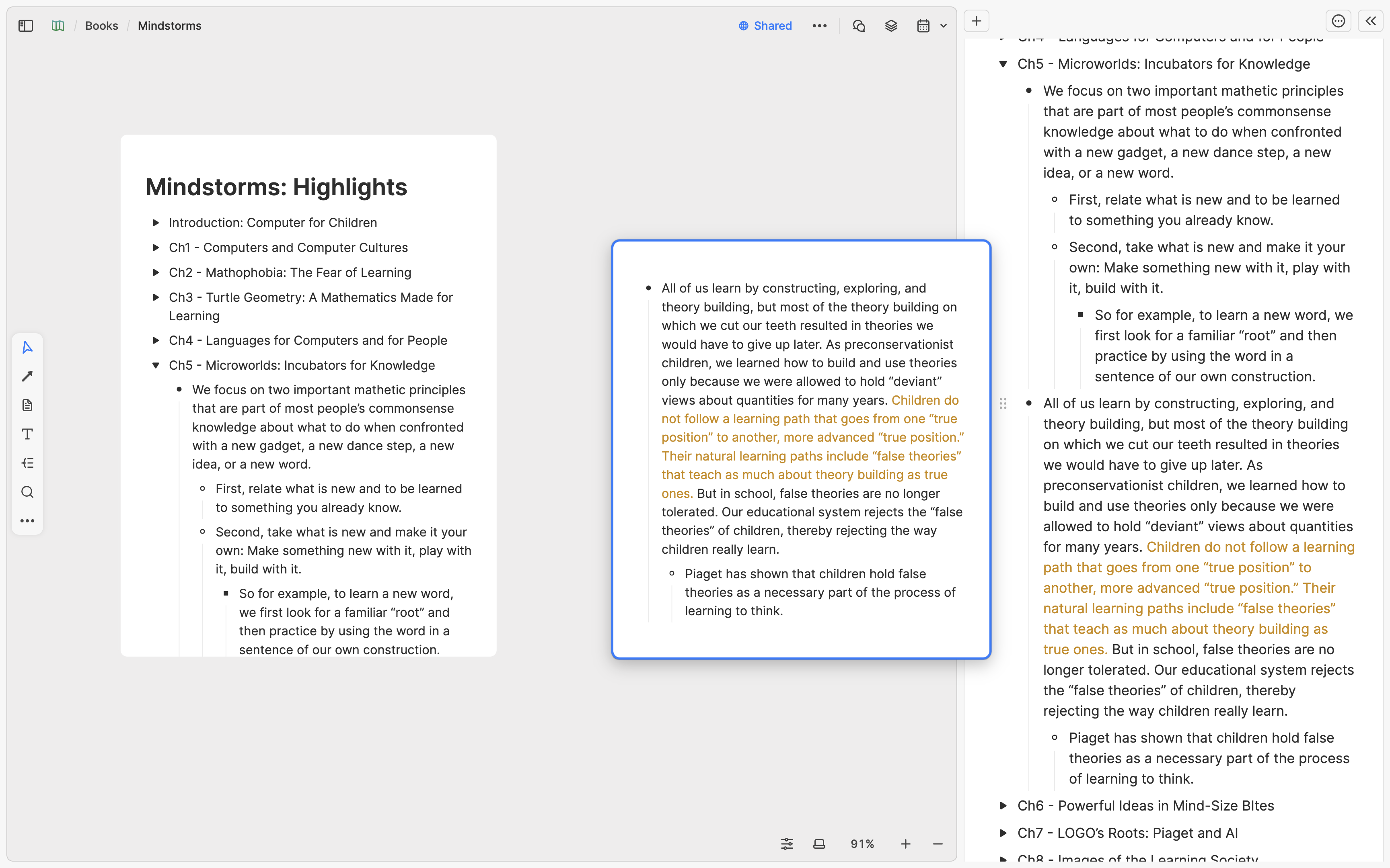 ⭐ Learn & research a topic | Heptabase Public Wiki