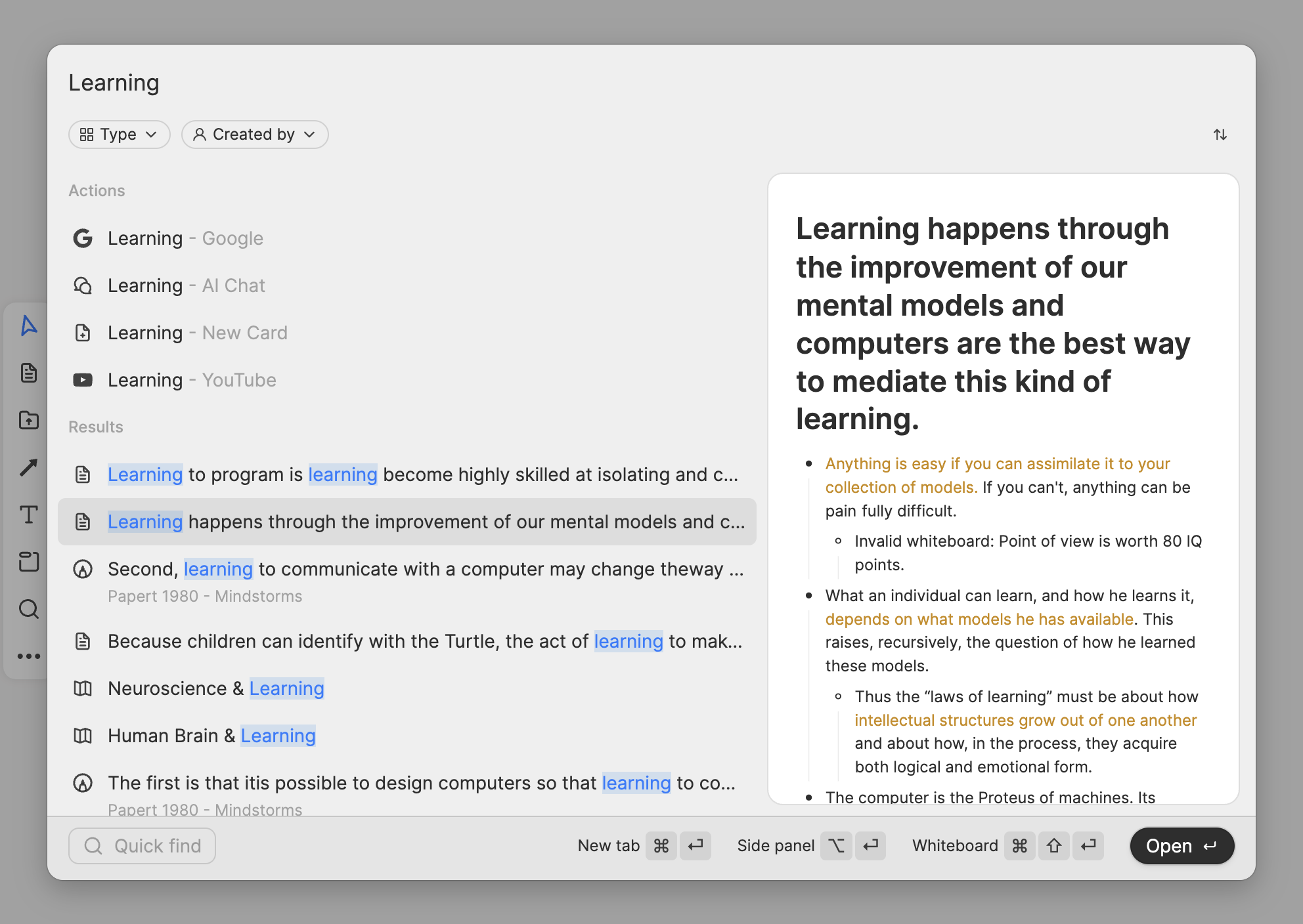 User Interface Logic