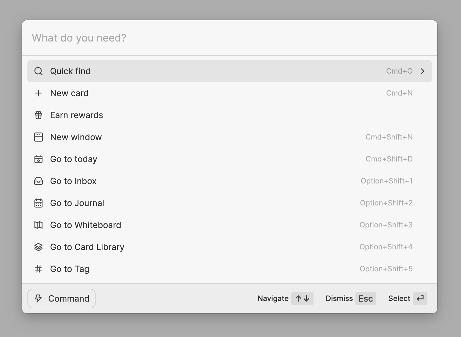 User Interface Logic