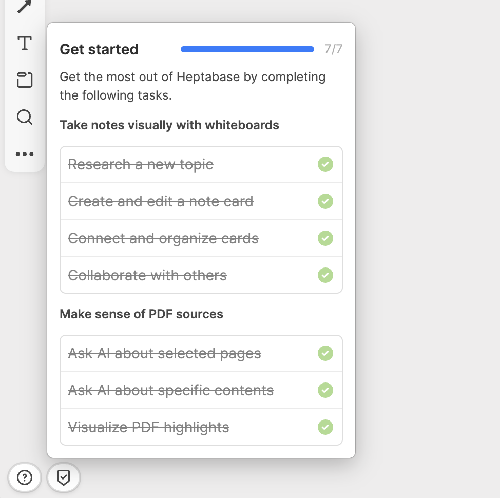 New onboarding tutorial