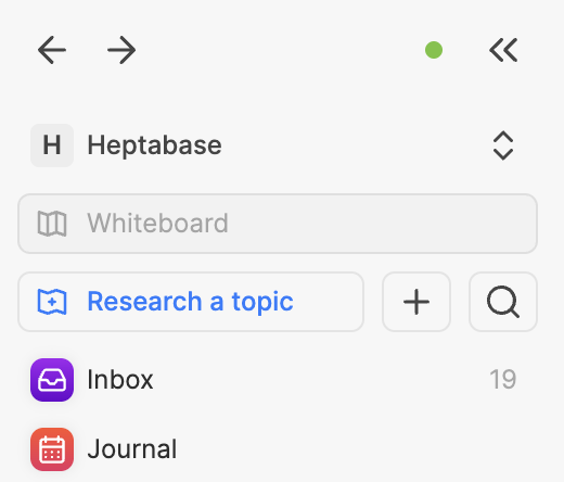 Create new research topic